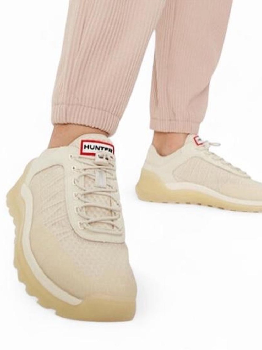 Hunter Travel Trainer Soft Sand Sneakers